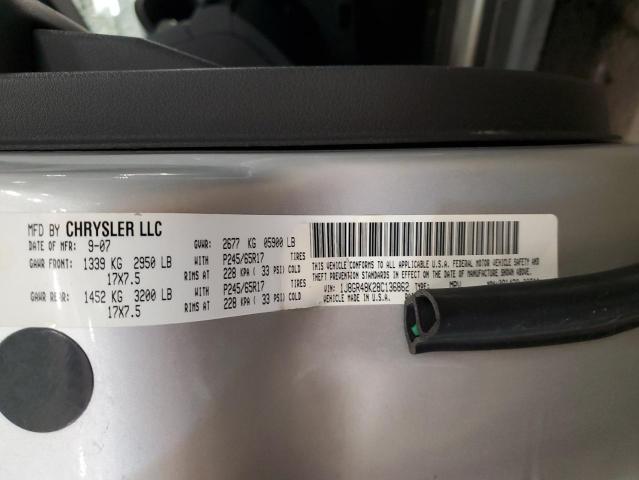 2008 JEEP GRAND CHER #3278567946