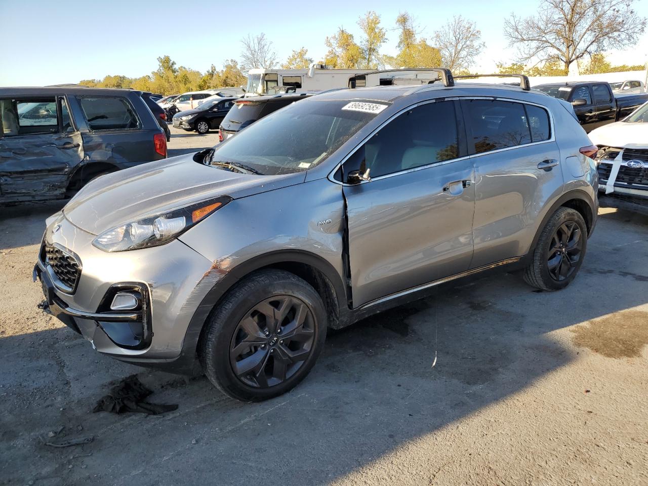 Lot #3290190228 2021 KIA SPORTAGE S