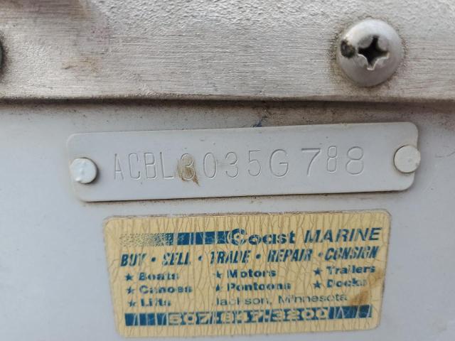 1988 ALUMACRAFT BOAT #3296420633