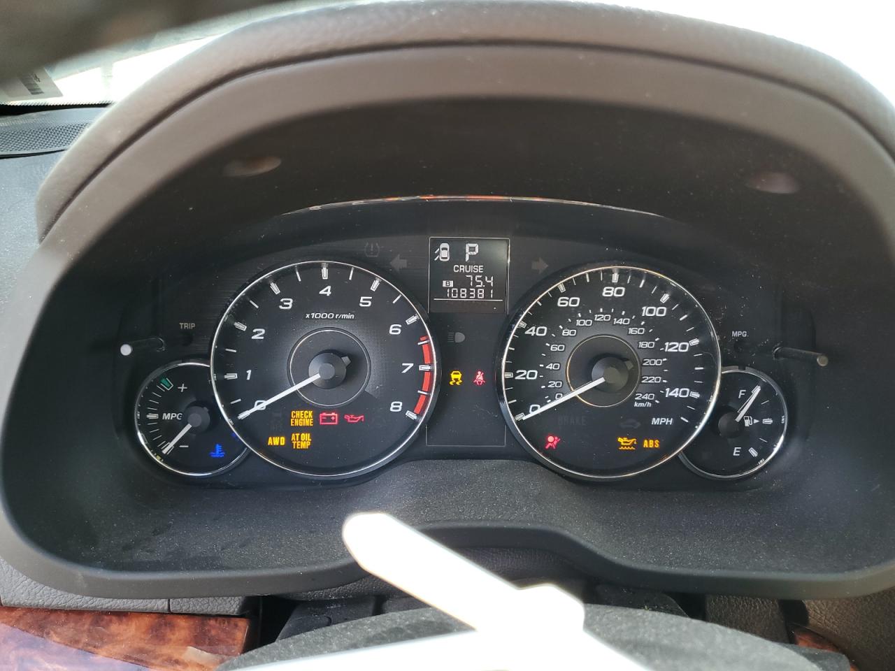 SUBARU OUTBACK 2.5I LIMITED