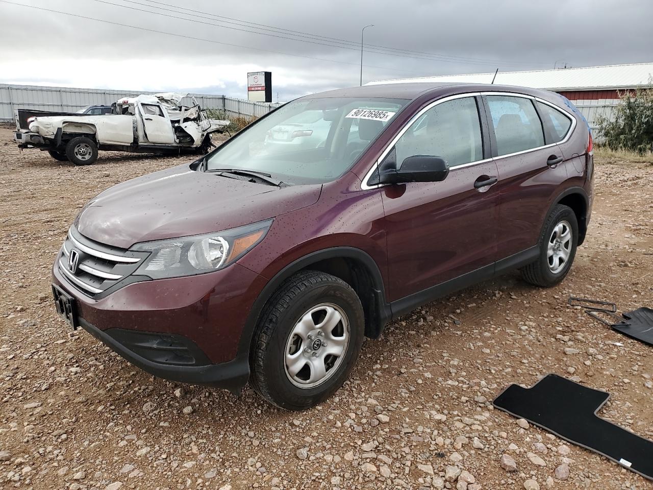 Lot #3298162289 2014 HONDA CR-V LX