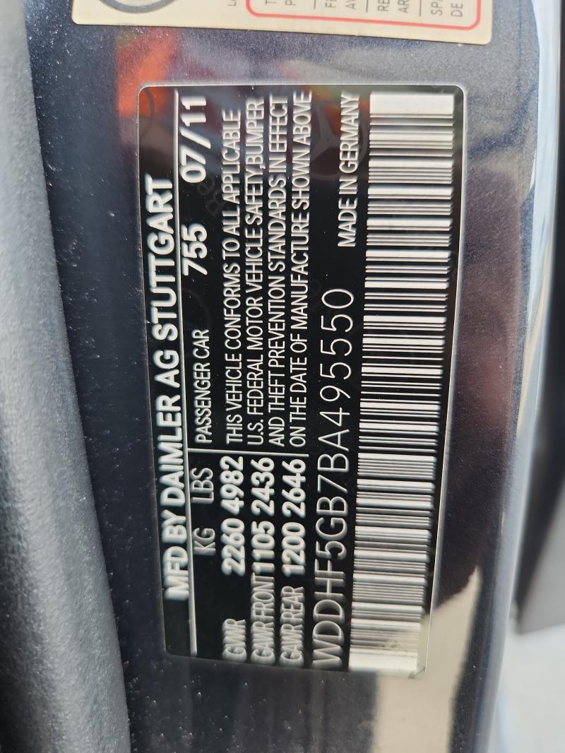 2011 MERCEDES-BENZ E 350 #3316035241