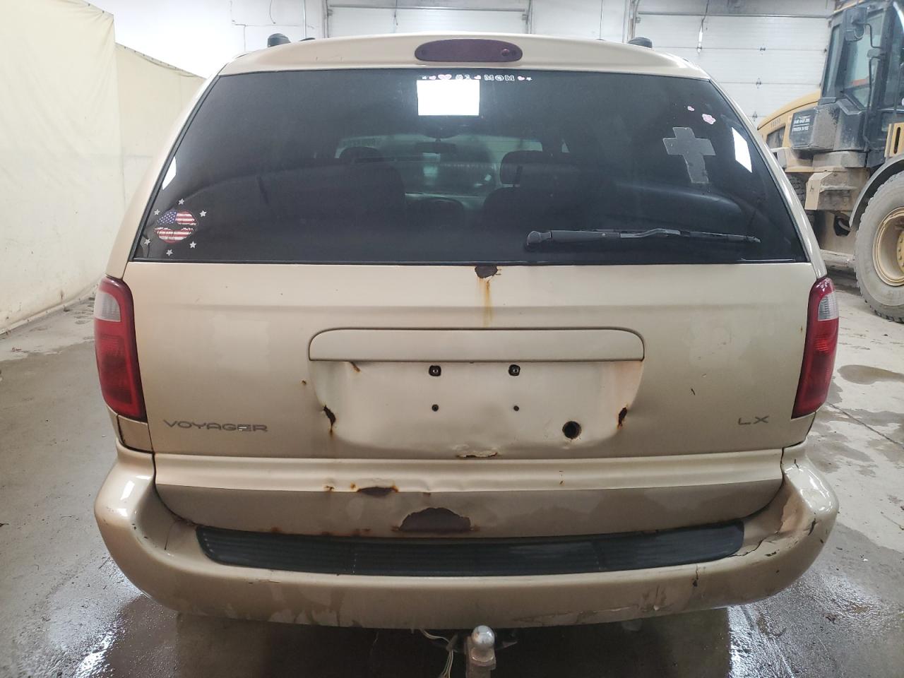 Lot #3277076176 2001 CHRYSLER VOYAGER LX