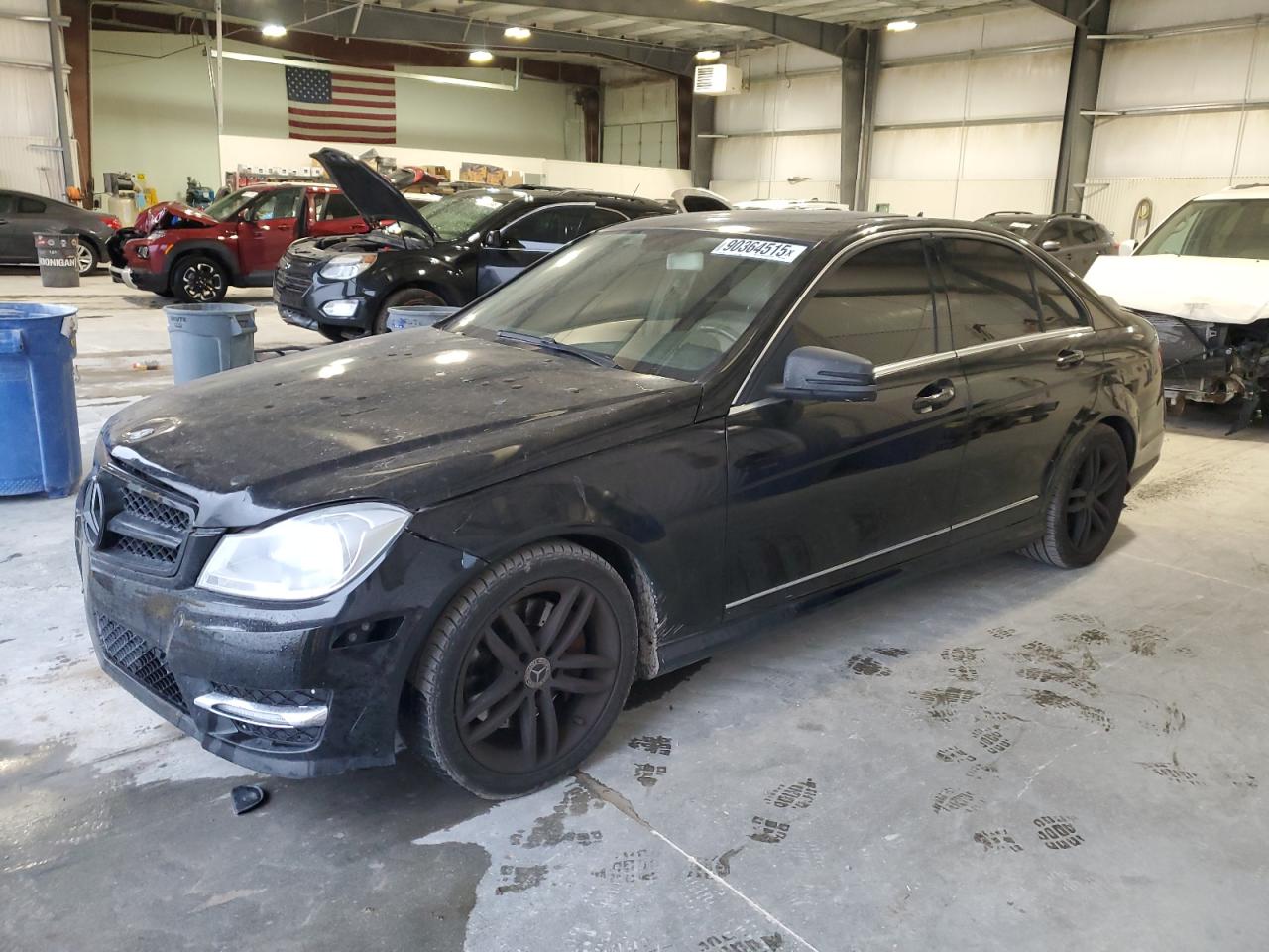 Lot #3274721806 2014 MERCEDES-BENZ C 300 4MAT