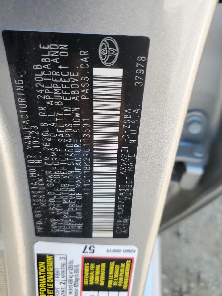 TOYOTA CAMRY SE NIGHT SHADE