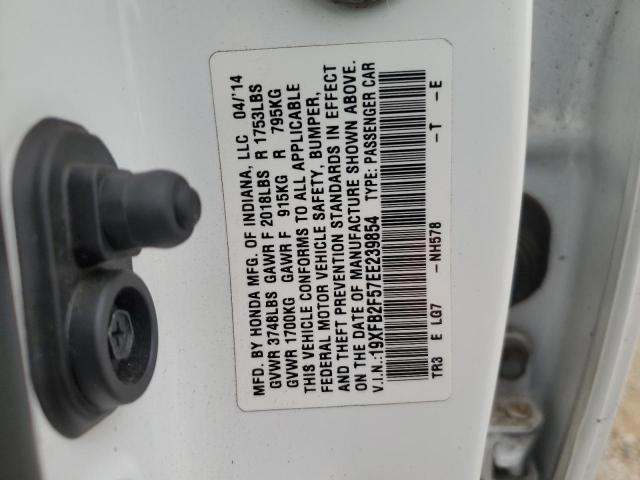 2014 HONDA CIVIC LX - 19XFB2F57EE239854