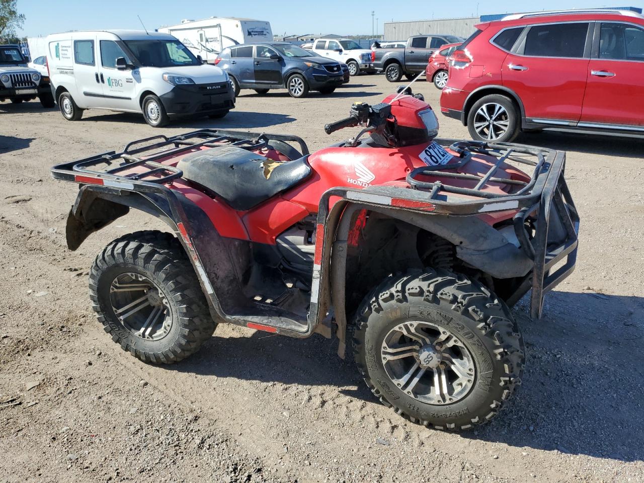 Lot #3302714001 2014 HONDA TRX500 FPA