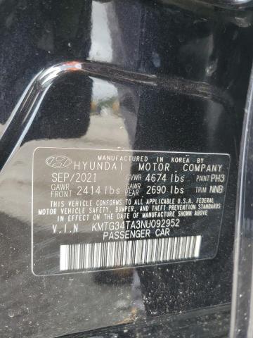 2022 GENESIS G70 BASE - KMTG34TA3NU092952