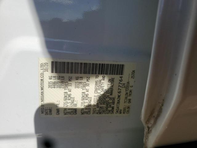 2021 NISSAN ROGUE SV #3291338165