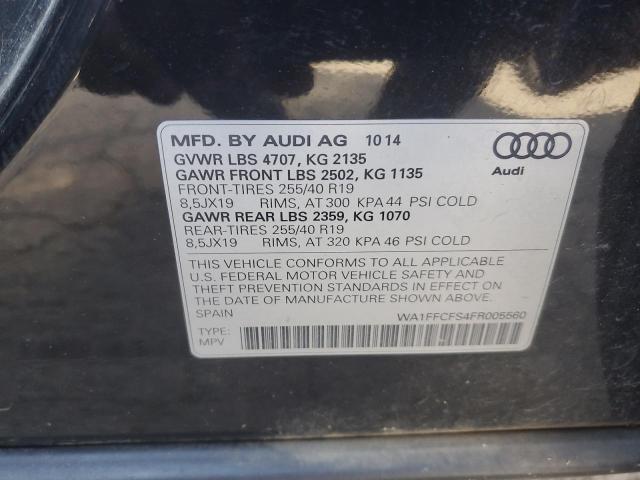 2015 AUDI Q3 PRESTIG WA1FFCFS4FR005560
