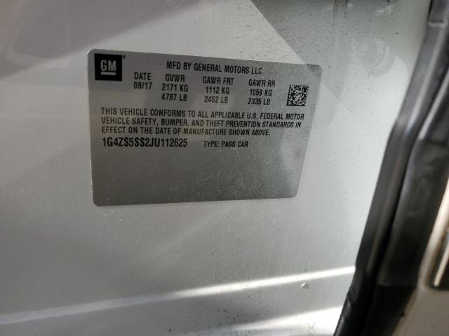 2018 BUICK LACROSSE P 1G4ZS5SS2JU112625