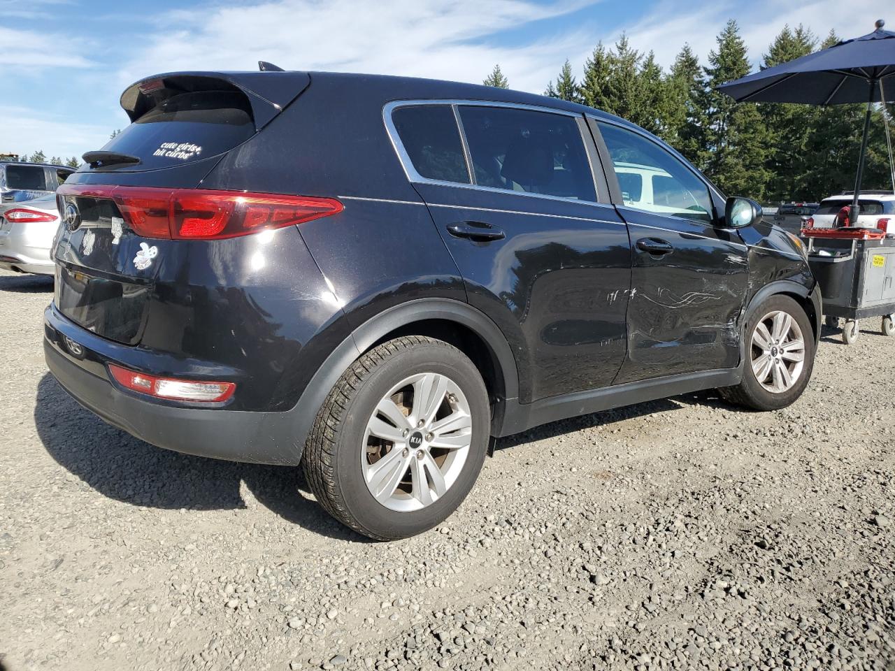 Lot #3316747424 2017 KIA SPORTAGE L