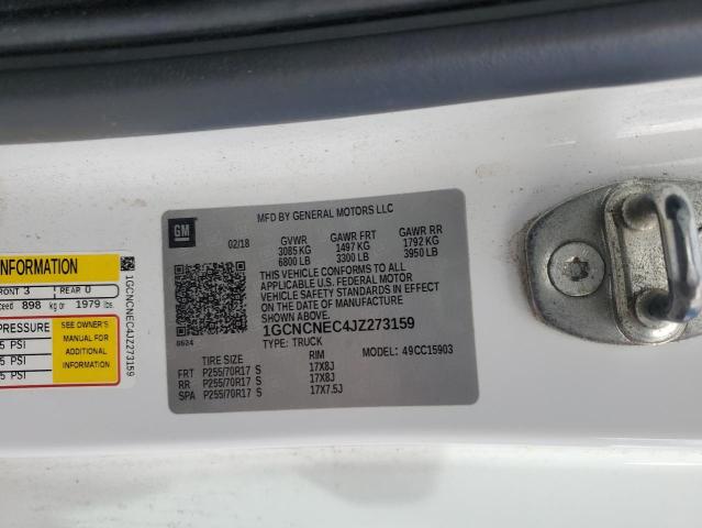 2018 CHEVROLET SILVERADO #3291446475