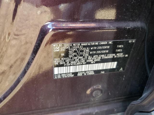 2018 TOYOTA RAV4 LIMIT - 2T3DFREV0JW854167