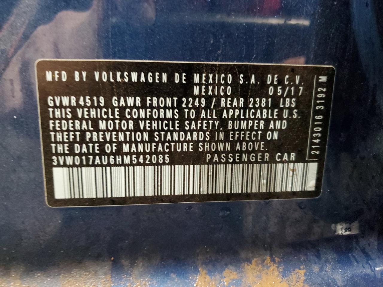 VOLKSWAGEN GOLF SPORTSVAN S