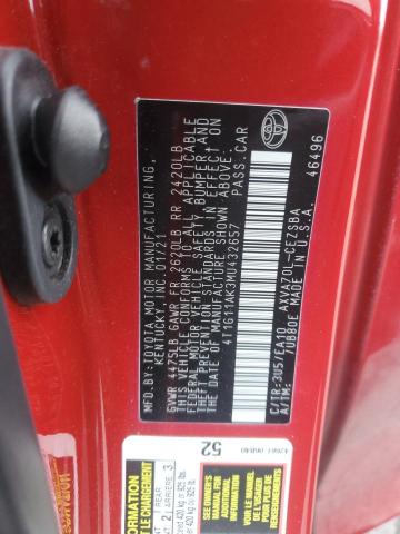 2021 TOYOTA CAMRY SE #3287633014