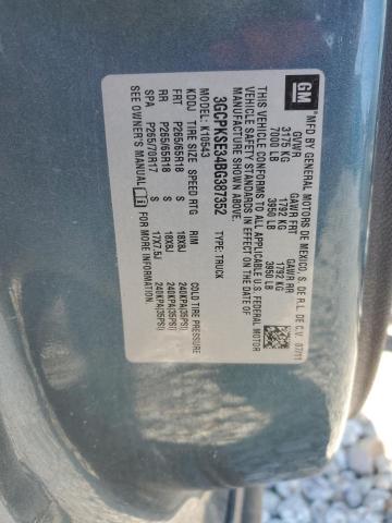 2011 CHEVROLET SILVERADO - 3GCPKSE34BG387352