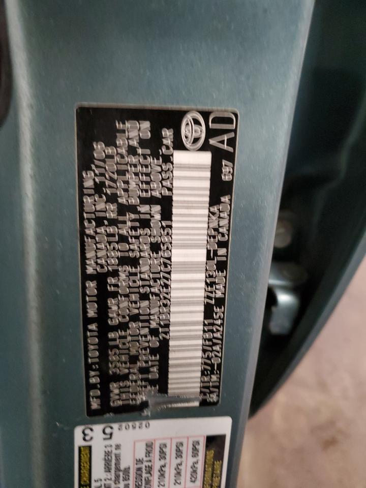 Lot #3298121160 2007 TOYOTA COROLLA CE