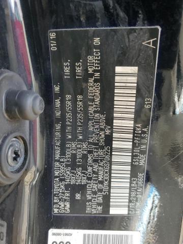 2016 TOYOTA SIENNA XLE 5TDYK3DCXGS706225