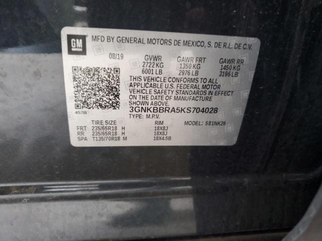 2019 CHEVROLET BLAZER 1LT #3296337463