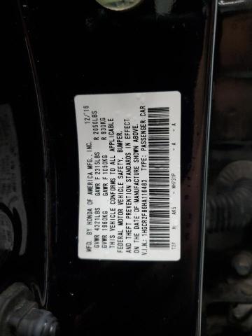 2017 HONDA ACCORD EXL - 1HGCR2F86HA116483