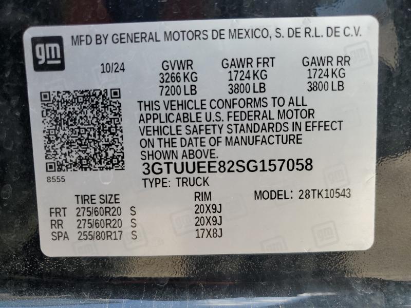 2025 GMC SIERRA K15 #3279488244