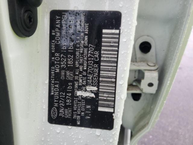 2013 HYUNDAI ACCENT GLS - KMHCU4AE7DU317707