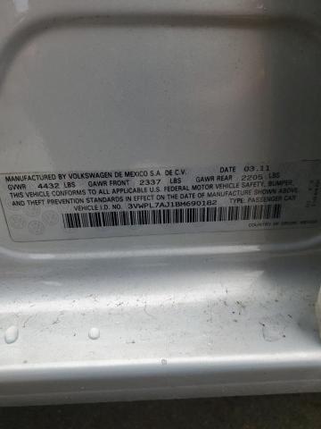 2011 VOLKSWAGEN JETTA TDI #3294496505