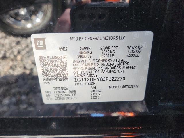 2018 GMC SIERRA K25 #3291348180