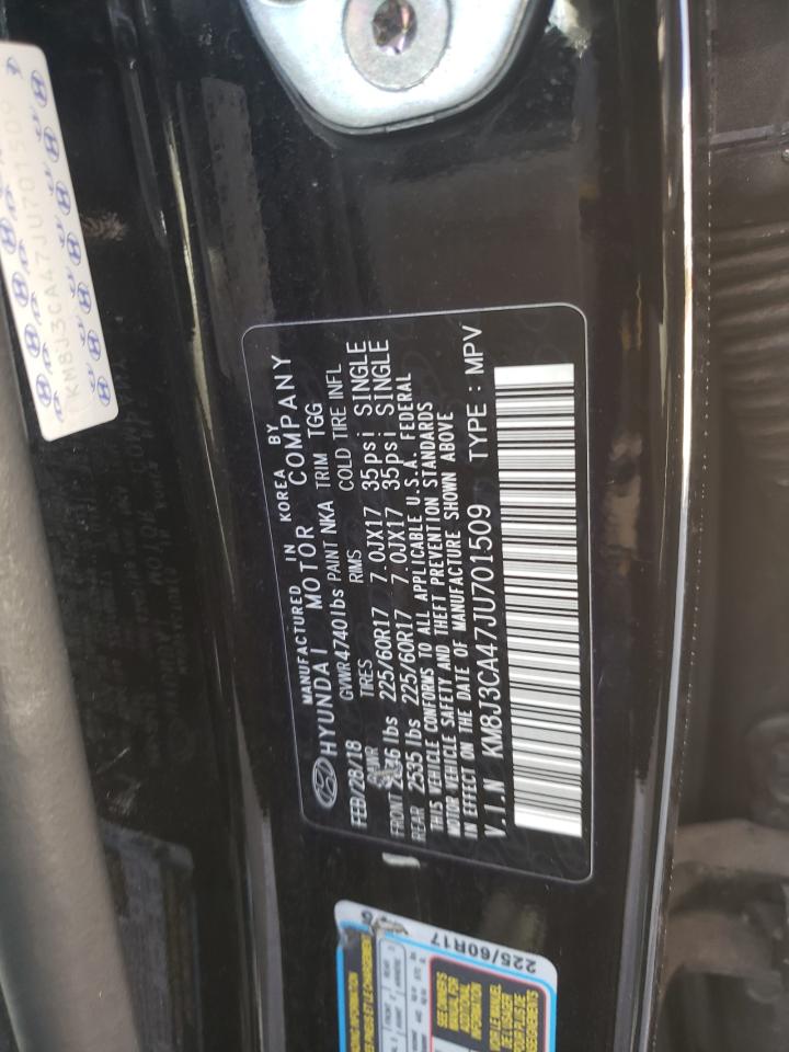 Lot #3276412666 2018 HYUNDAI TUCSON SEL