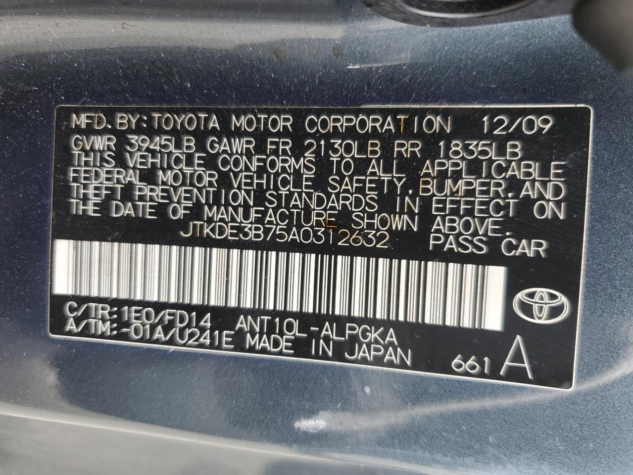 TOYOTA SCION TC