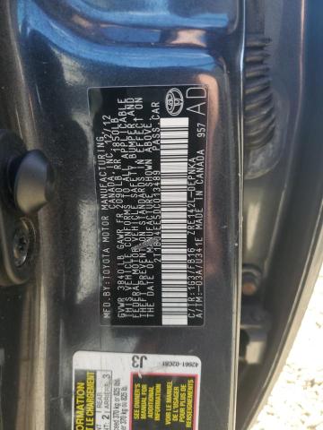 2013 TOYOTA COROLLA BA - 2T1BU4EE5DC013489
