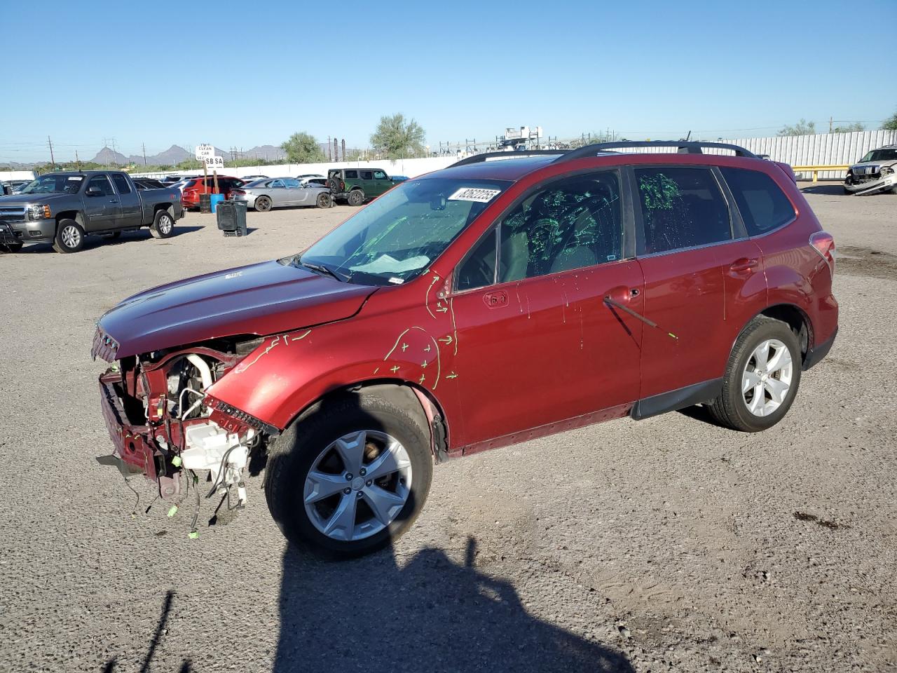 Lot #3303000603 2015 SUBARU FORESTER 2