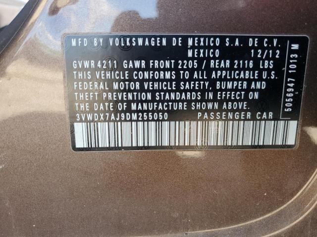 2013 VOLKSWAGEN JETTA SE #3268636919