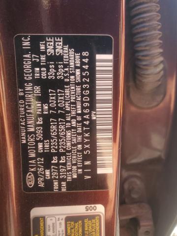 2013 KIA SORENTO LX - 5XYKT4A69DG325448