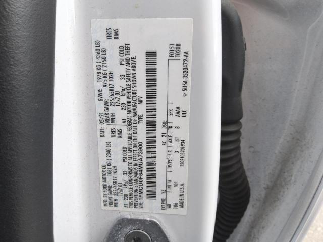 2021 FORD ESCAPE S #3311501247