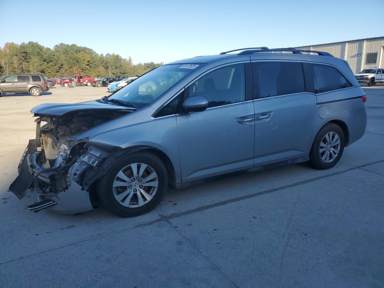 Lot #3291194963 2017 HONDA ODYSSEY SE