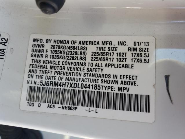 2013 HONDA CR-V EXL - 5J6RM4H7XDL044185