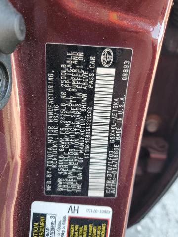 2016 TOYOTA AVALON XLE #3279734945