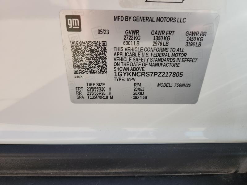 2023 CADILLAC XT5 PREMIU 1GYKNCRS7PZ217805