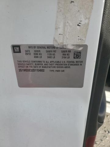 2013 CHEVROLET IMPALA LT - 2G1WG5E32D1154802