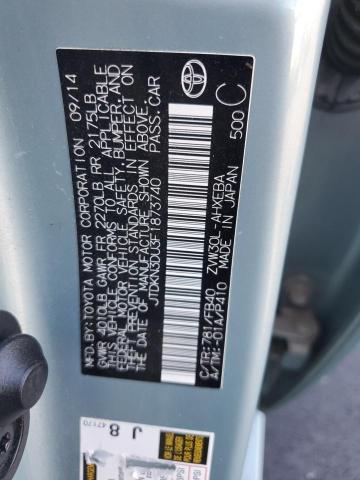 2015 TOYOTA PRIUS - JTDKN3DU3F1873740