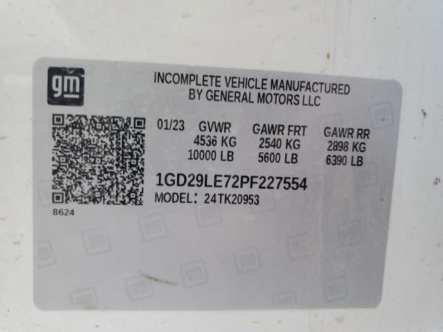 2023 GMC SIERRA K25 - 1GD29LE72PF227554