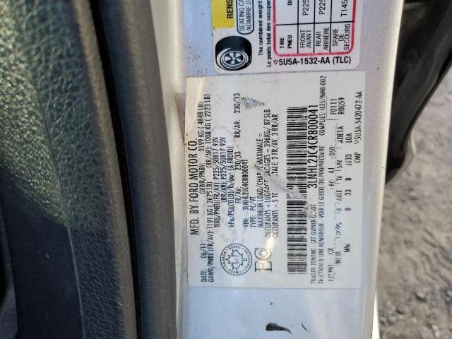 2012 LINCOLN MKZ - 3LNHL2JC4CR800041