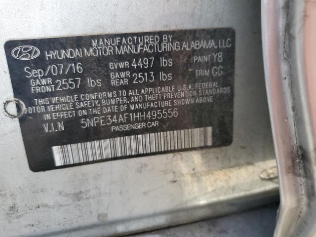 2017 HYUNDAI SONATA SPO #3294407505