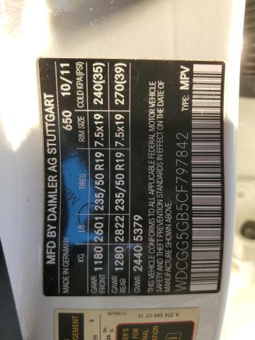 2012 MERCEDES-BENZ GLK 350 - WDCGG5GB5CF797842