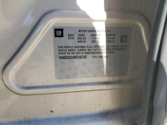 2013 BUICK LACROSSE - 1G4GC5E34DF248708