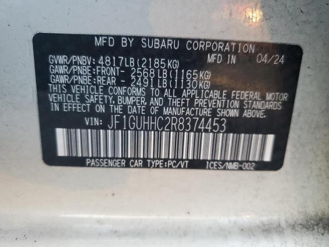 2024 SUBARU IMPREZA RS #3309421978