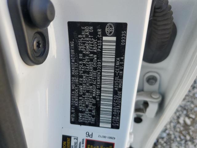 2017 TOYOTA CAMRY LE - 4T1BF1FK6HU433991