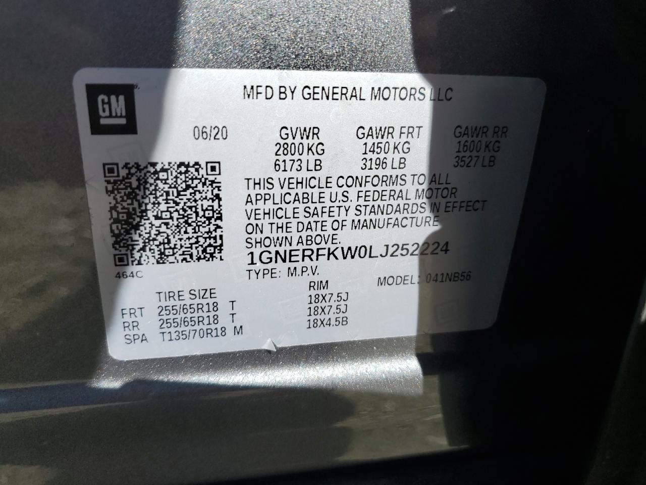 CHEVROLET TRAVERSE LS